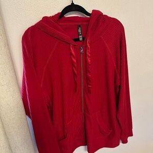 Torrid Red Zip-Up Hoodie